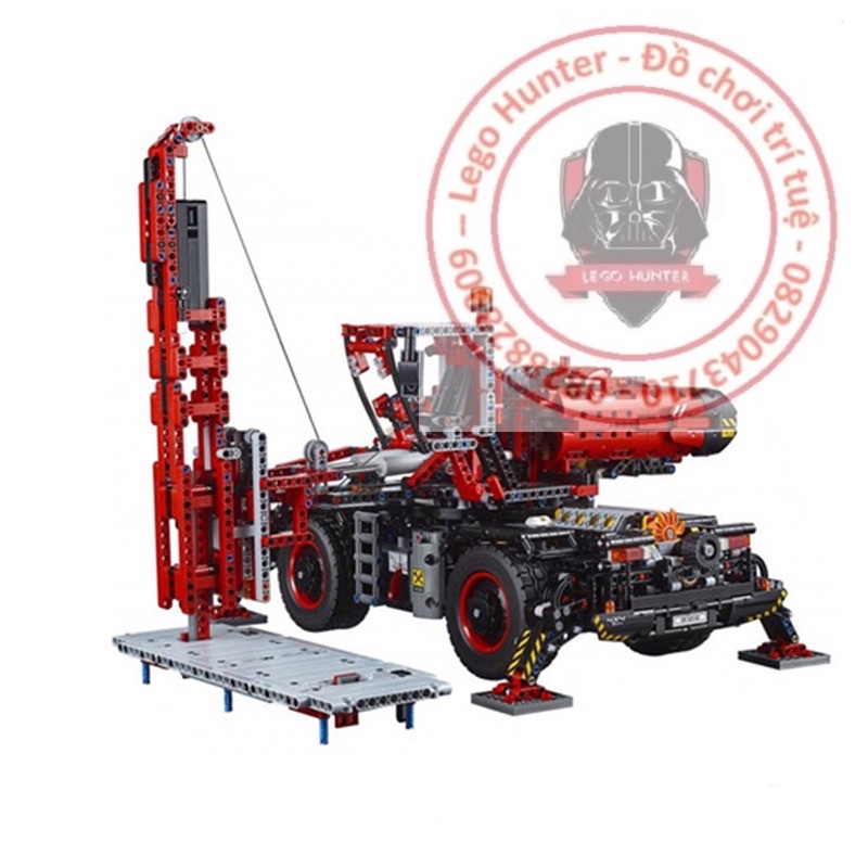 Lepin 20085 King 40006 Technic mô hình lắp ráp Cần cẩu đa năng