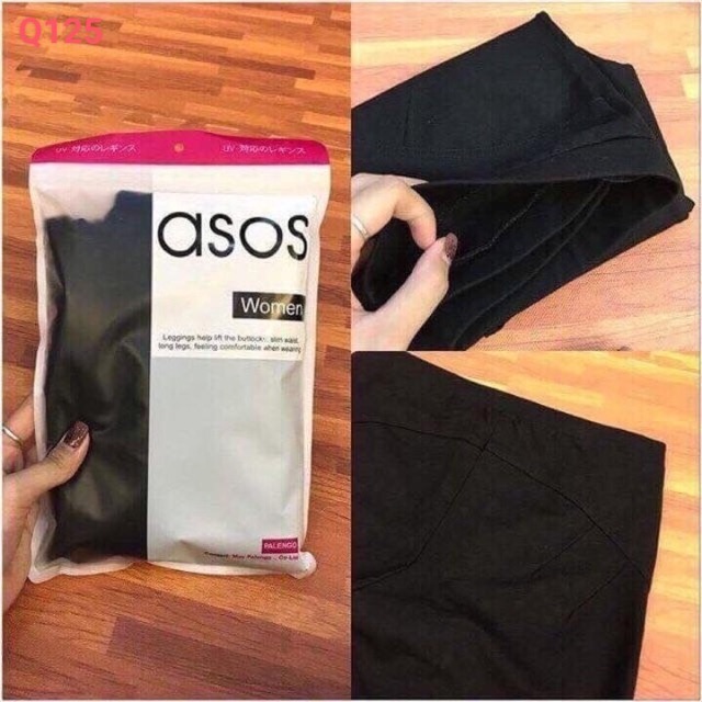 Quần legging nâng mông ASOS Siêu Cao Siêu Co Giãn Chất Đẹp Hàng Loại 1 Không Bai Xù, không Cắn Chỉ