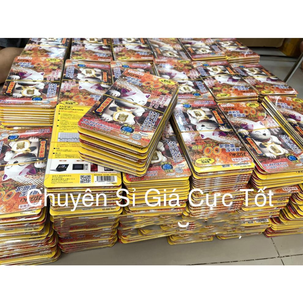 Chip chắn sóng điện từ, chắn bức xạ từ điện thoại, mèo thần tài 24k