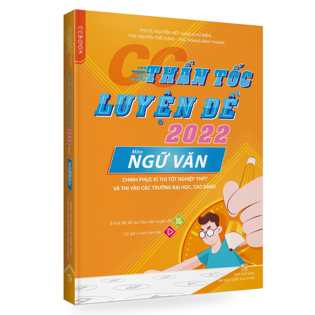 Sách - Combo Thần tốc luyện đề 2022 môn Văn Sử Địa Chinh phục kì thi tốt nghiệp THPT QG Đại Học Cao Đẳng