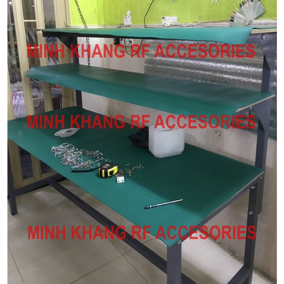 Thảm cao su chống tĩnh điện 0.8-1.2M /ESD Mat/thảm cao su lót bàn kỹ thuật.