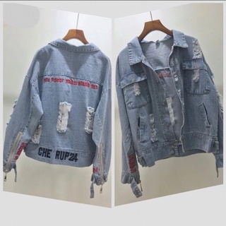 Áo khoác bò unisex nam nữ đều mặc được