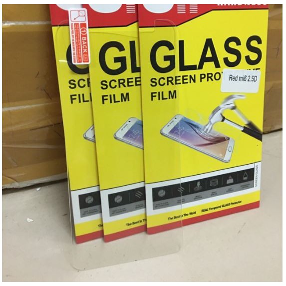 Combo bộ 3 kính cường lực cho Xiaomi Redmi 6