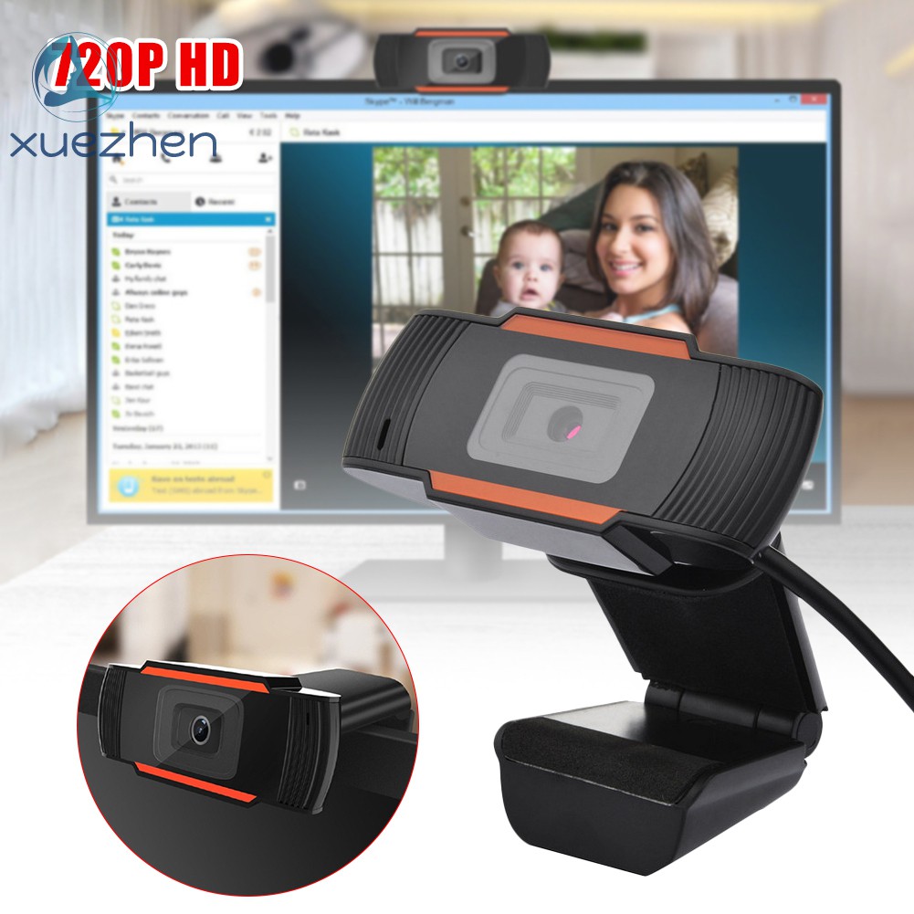 Webcam 720p Tích Hợp Micro Cho Laptop Usb2.0