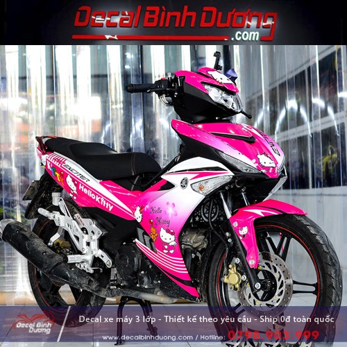 Tem Trùm Exciter 150 🍀 FREE SHIP 🍀Hello Kitty [HÌNH THẬT TỰ CHỤP]