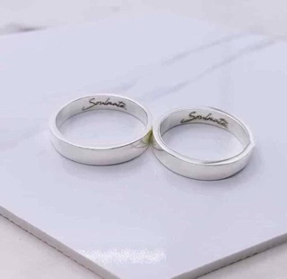 Nhẫn đôi khắc tên