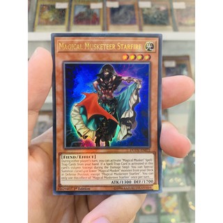 Thẻ bài yugioh! mã duov-en072 - magical musketeer starfire - ultra rare - 1st edition