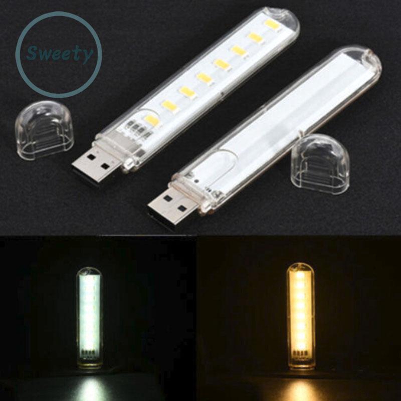 Sturdy Plug Pocket Alternative Camping Atmosphere Energy Saving Desk Table Lamp Lighting Computer Night USB LED Light