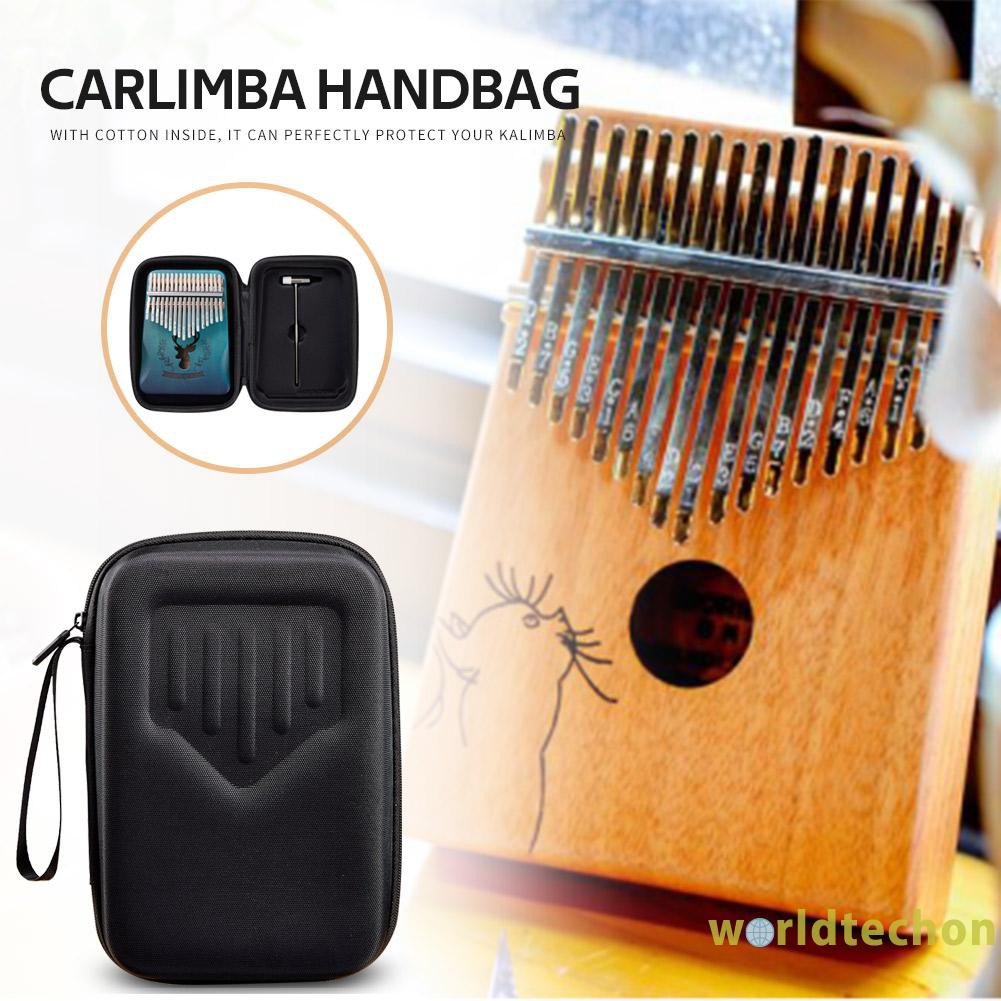 Túi Đựng Đàn Kalimba 10 / 17 Phím Bằng Eva Cứng Cáp