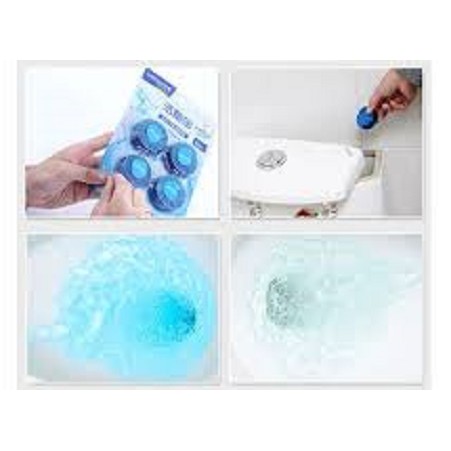 30 Viên Khử Mùi Và Tẩy Bồn Cầu BLUE CLEAN-n-FRESH 50g/viên