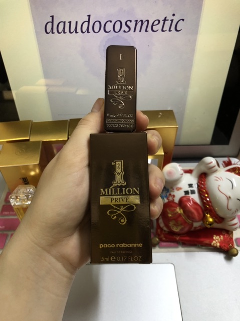 Chính Hãng . [mini] Nước hoa Paco Rabanne 1 Million One Million EDT - Lucky - Cologne - Prive 5ml Chuẩn Auth 1