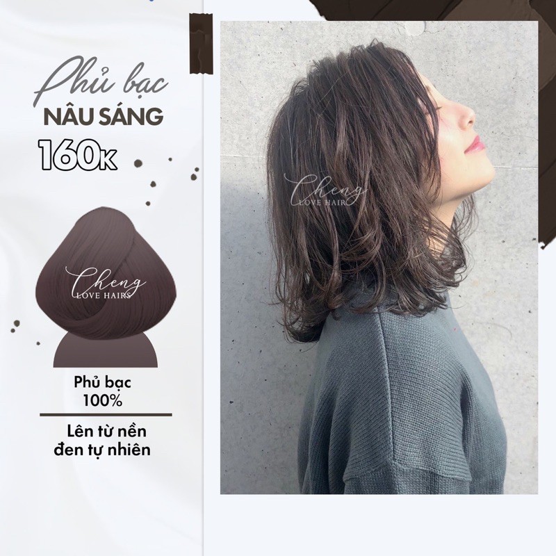 [PHỦ BẠC] Thuốc nhuộm tóc Phủ Bạc màu thời trang cao cấp Chenglovehairs, Chenglovehair | BigBuy360 - bigbuy360.vn