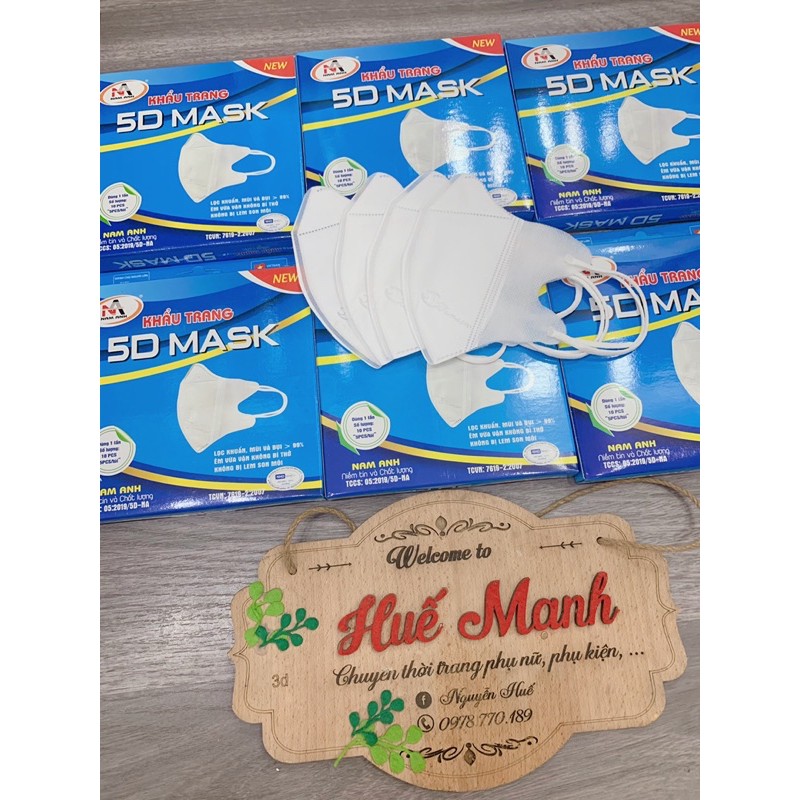 Khẩu trang 5D mask người lớn và trẻ em 1 hộp /10c | BigBuy360 - bigbuy360.vn