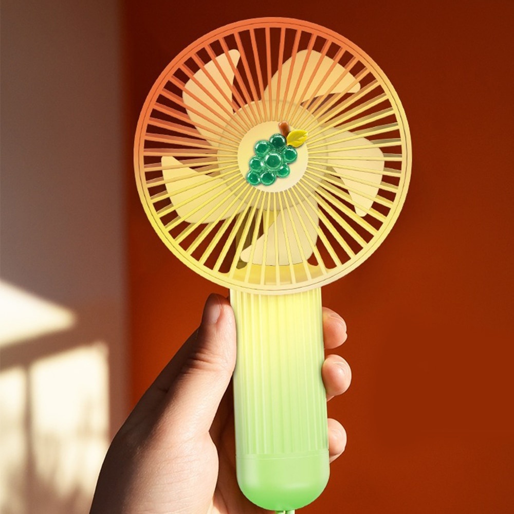 Quạt Mini Cầm Tay Có Thể Sạc Lại Bằng Cổng USB Tiện Dụng Và Bền