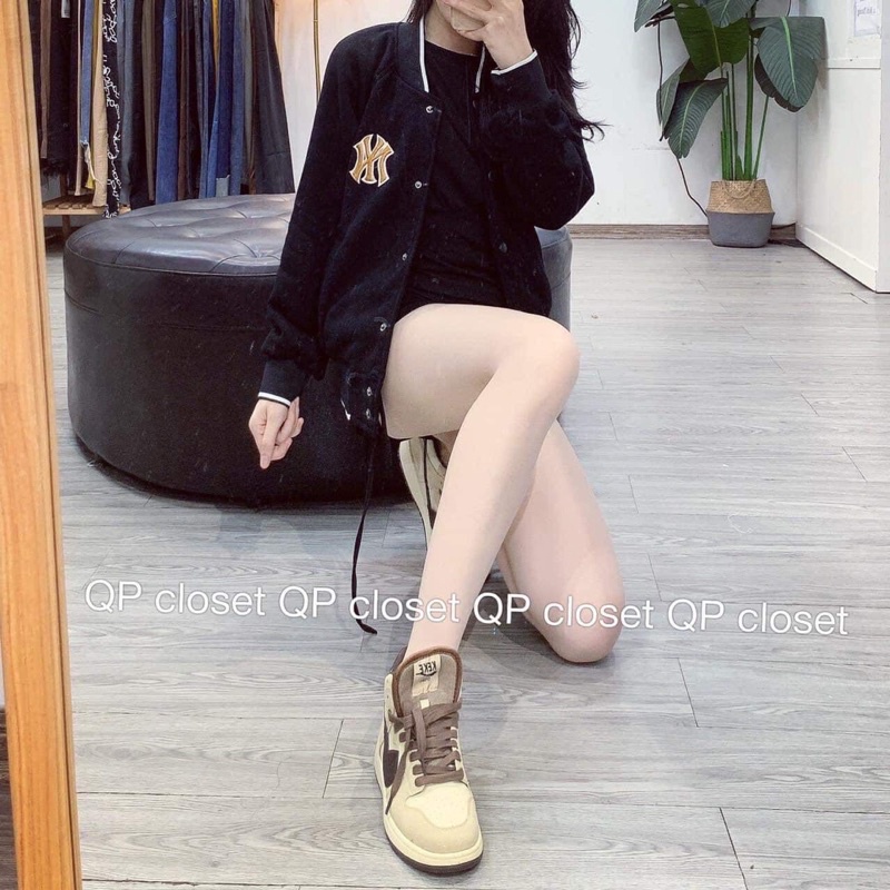 💥ÁO KHOÁC BOMBER NY THÊU ĐÁP NỔI