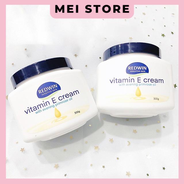 Kem Dưỡng Da Vitamin E Redwin Cream 300gr ÚC - Hàng Chính Hãng