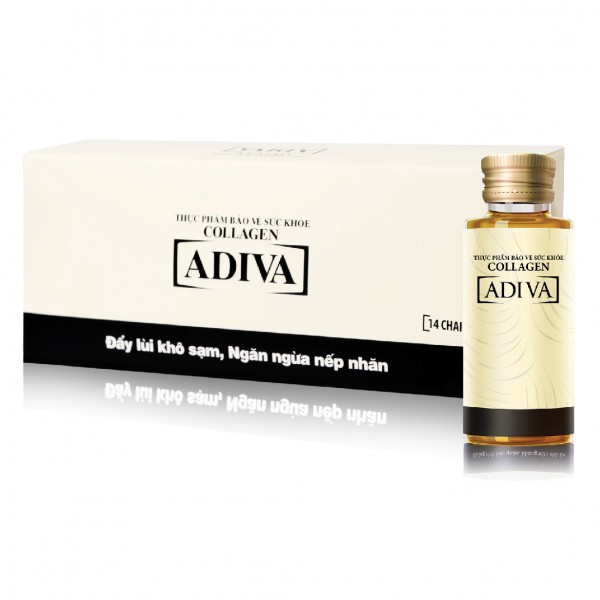 ✅[CHÍNH HÃNG] Dưỡng Chất Uống Làm Đẹp Collagen Adiva (Hộp 14 chai 30 ml)