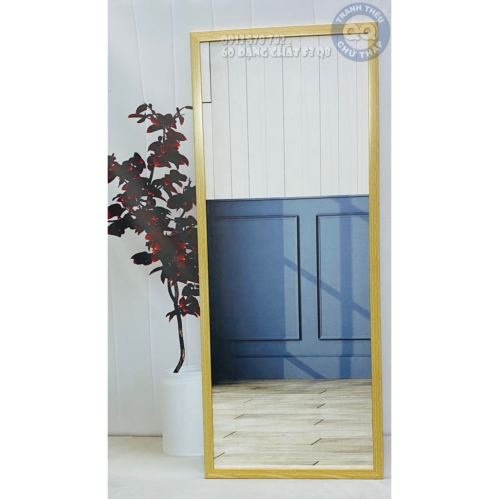 Đi tỉnh 40x100cm Gương soi toàn thân KHÔNG CHÂN VG Gương treo tường