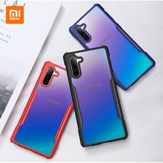 Ốp lưng Xundd cho Samsung Galaxy Note 10 Plus/ Note 10+ Chống sốc, Lưng trong Viền màu