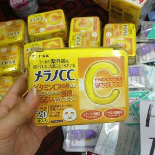Mặt nạ cc melano 20 miếng