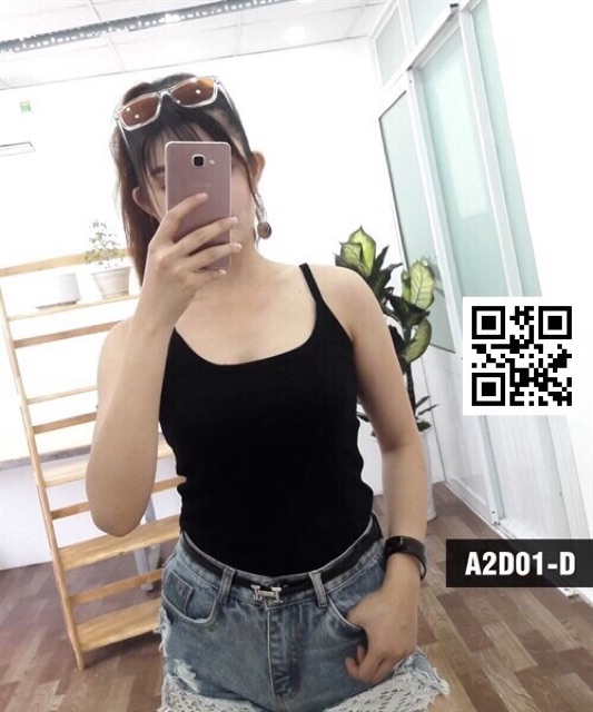 Áo croptop xinh xinh (2 dây)