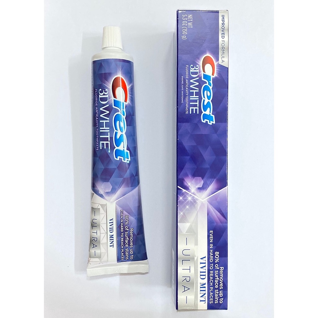 Kem đánh răng CREST 3D WHITE Trắng răng và ngừa sâu răng