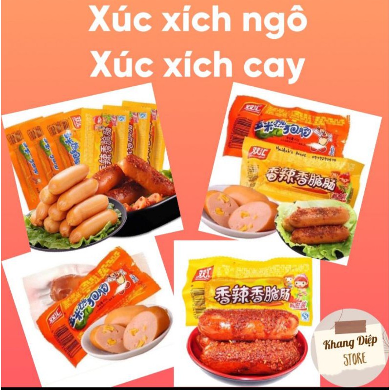 Xúc xích ngô ngon