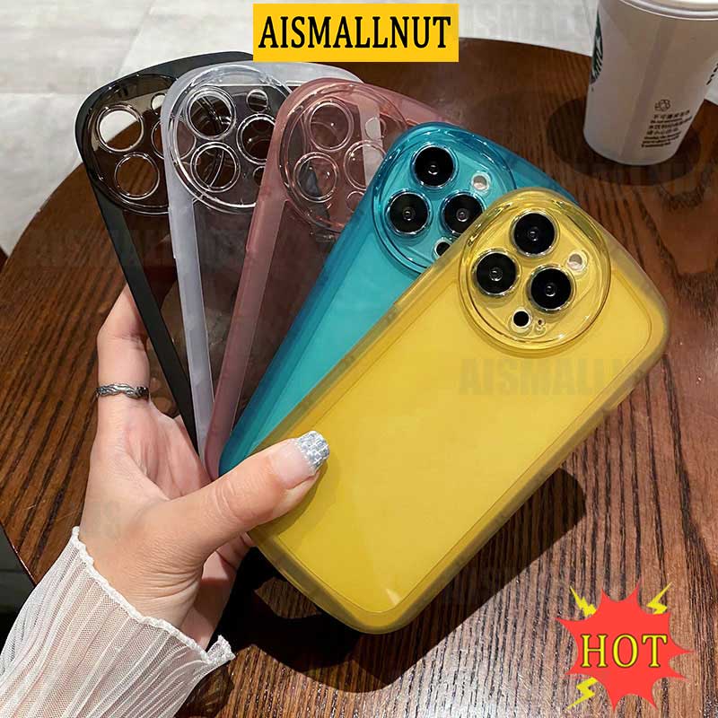 Ốp Điện Thoại TPU Mềm Chống Bụi Chống Sốc Màu Macaron Cho IPhone 7 8 Plus 13 11 12 Pro Max X XS XR XSMAX