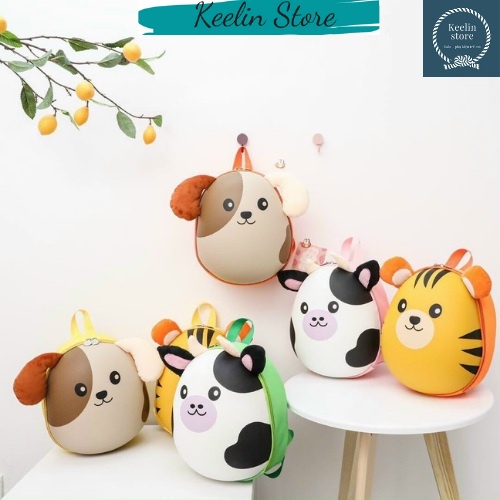 Balo cặp đi học cho bé trai gái đi học mầm non mẫu giáo Keelin Store dễ thương cute chống thấm nước - Hàng mới về