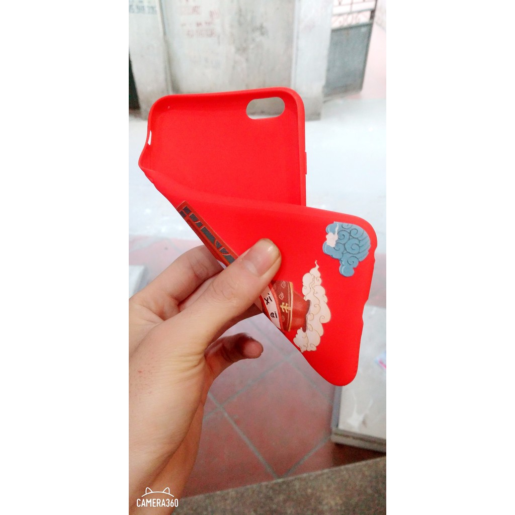 ỐP TẾT 2020] Ốp lưng điện thoại Iphone 6 đến Iphone 11 Pro Max mẫu TẾT 2020 - Ốp phôi dẻo đỏ