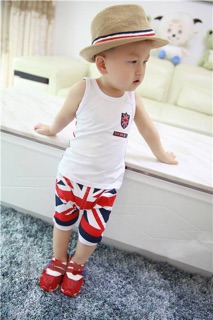 Sét bộ ba lỗ cờ cho bé trai