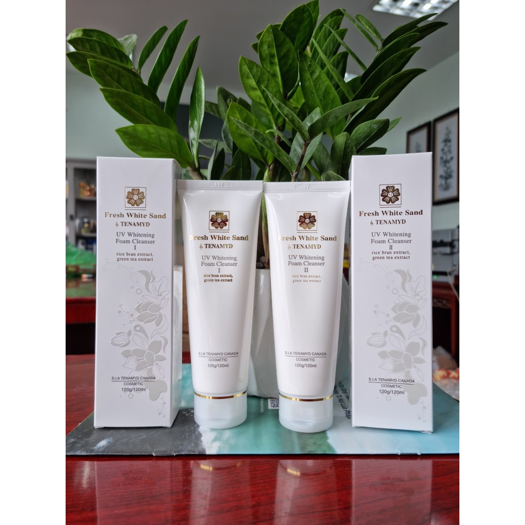 Sữa rửa mặt trắng da Fresh White Sand 120ml