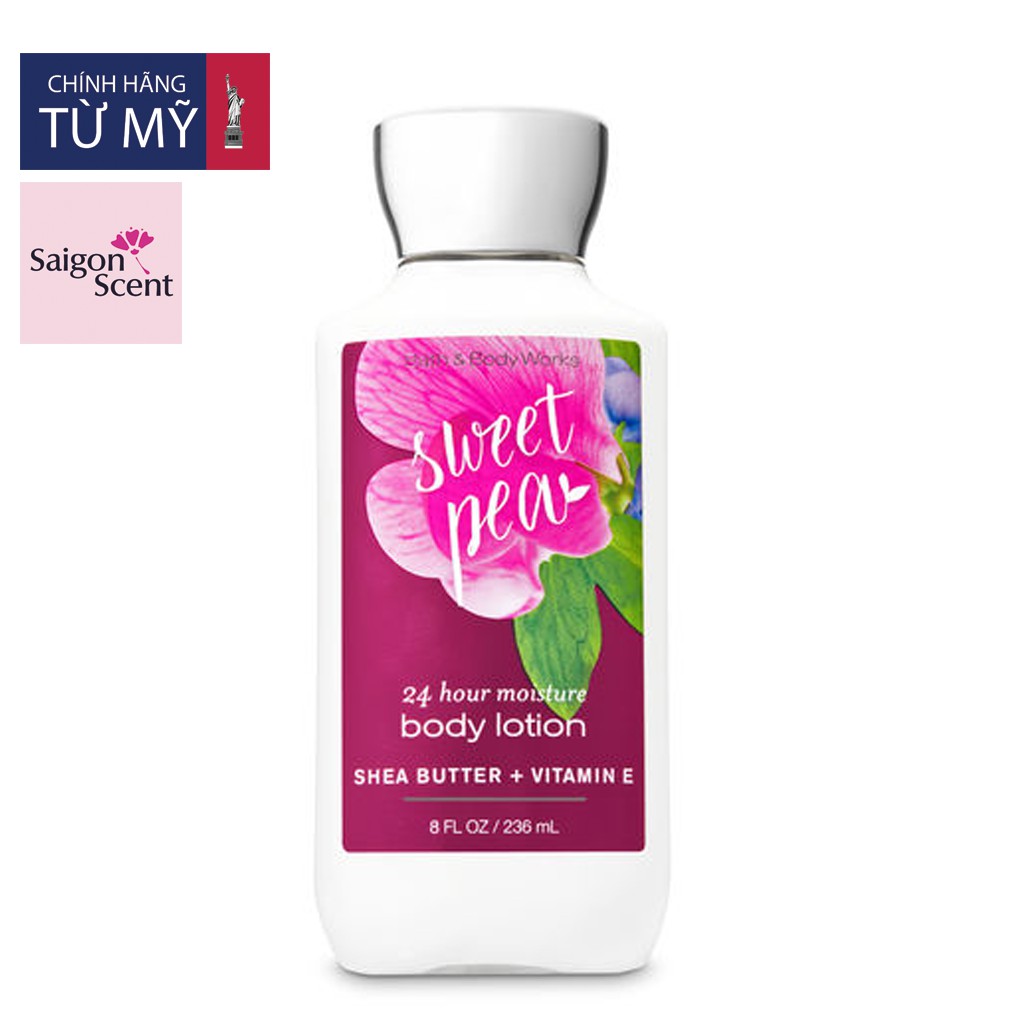 Dưỡng thể Bath and Body Works Sweet Pea (236ml)