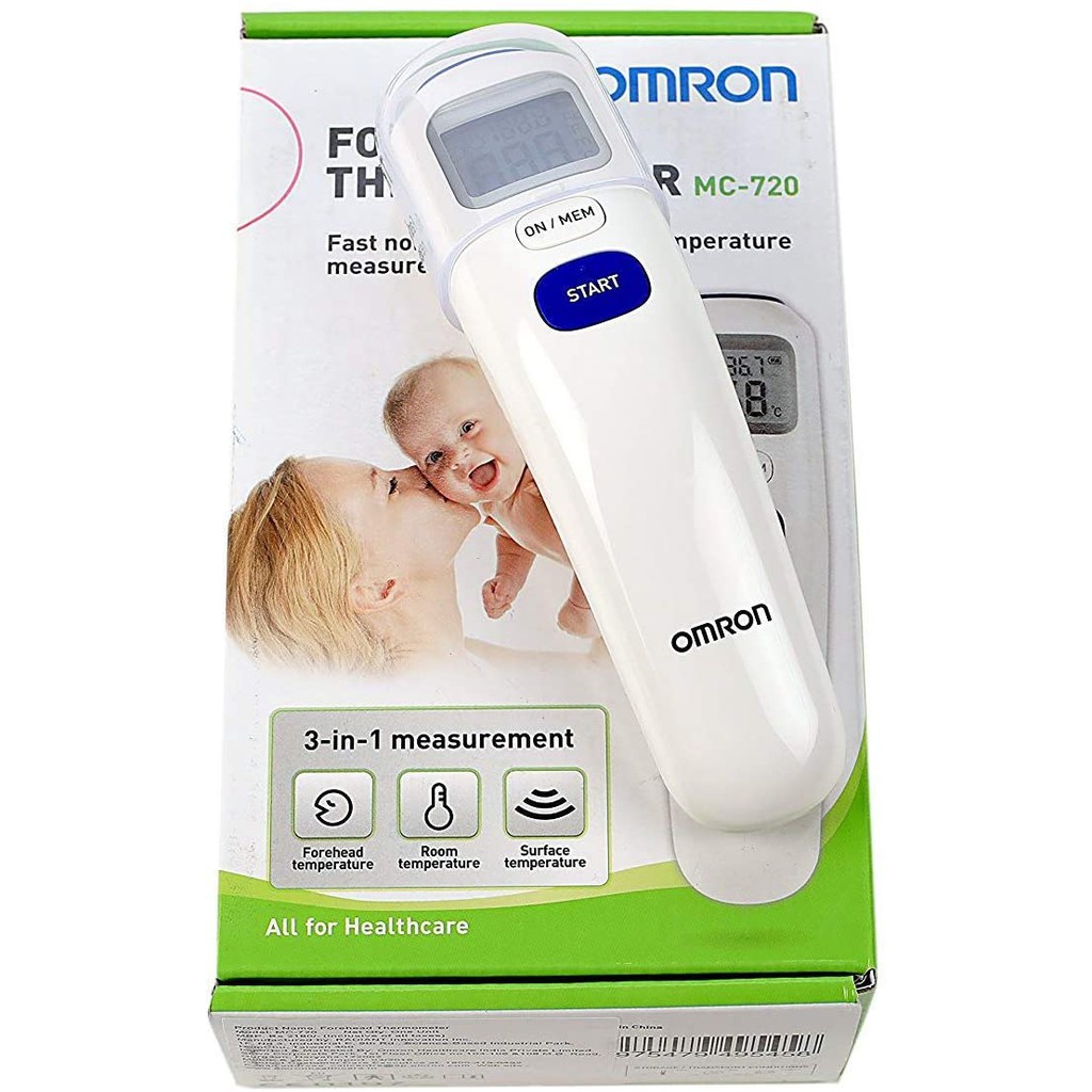 [Chính hãng] Nhiệt kế điện tử đo trán Omron MC-720