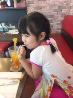 ÁO DÀI CÁCH TÂN Cho bé yêu + Quần phi bóng