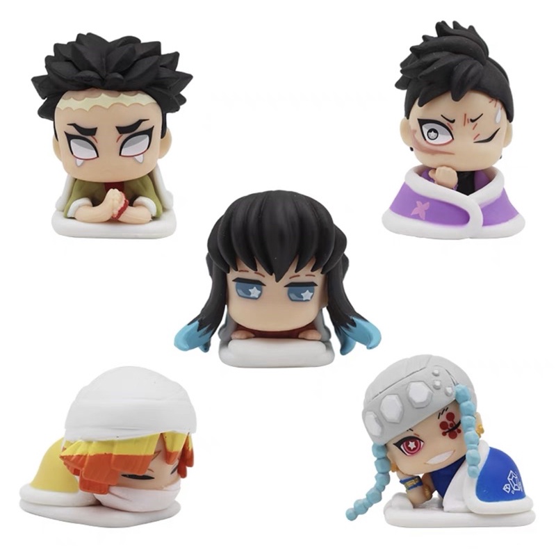 Mô Hình Thanh Gươm Diệt Quỷ Chibi - Figure Kimetsu No Yaiba 5cm (Có clip, Ảnh thật)