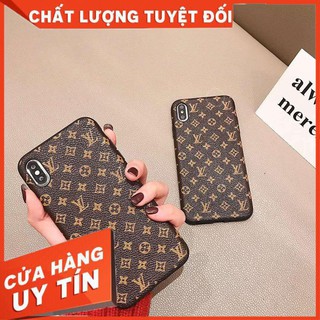 Ốp Iphone LV Giả Da Cực Sang dành cho iphone