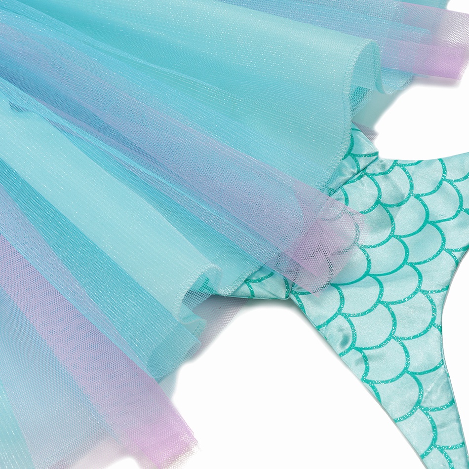 Bộ Trang Phục Hóa Trang Nàng Tiên Cá Cho Bé Gái