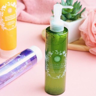 Gel Tẩy Tế Bào Chết Trà Xanh Santa Marche Green Tea Clear Peeling (200ml)