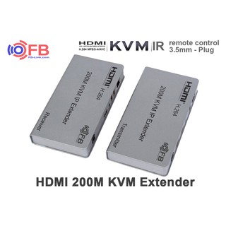Bộ Nối Dài HDMI Ra LAN 200M FB-LINK Chuẩn 4K