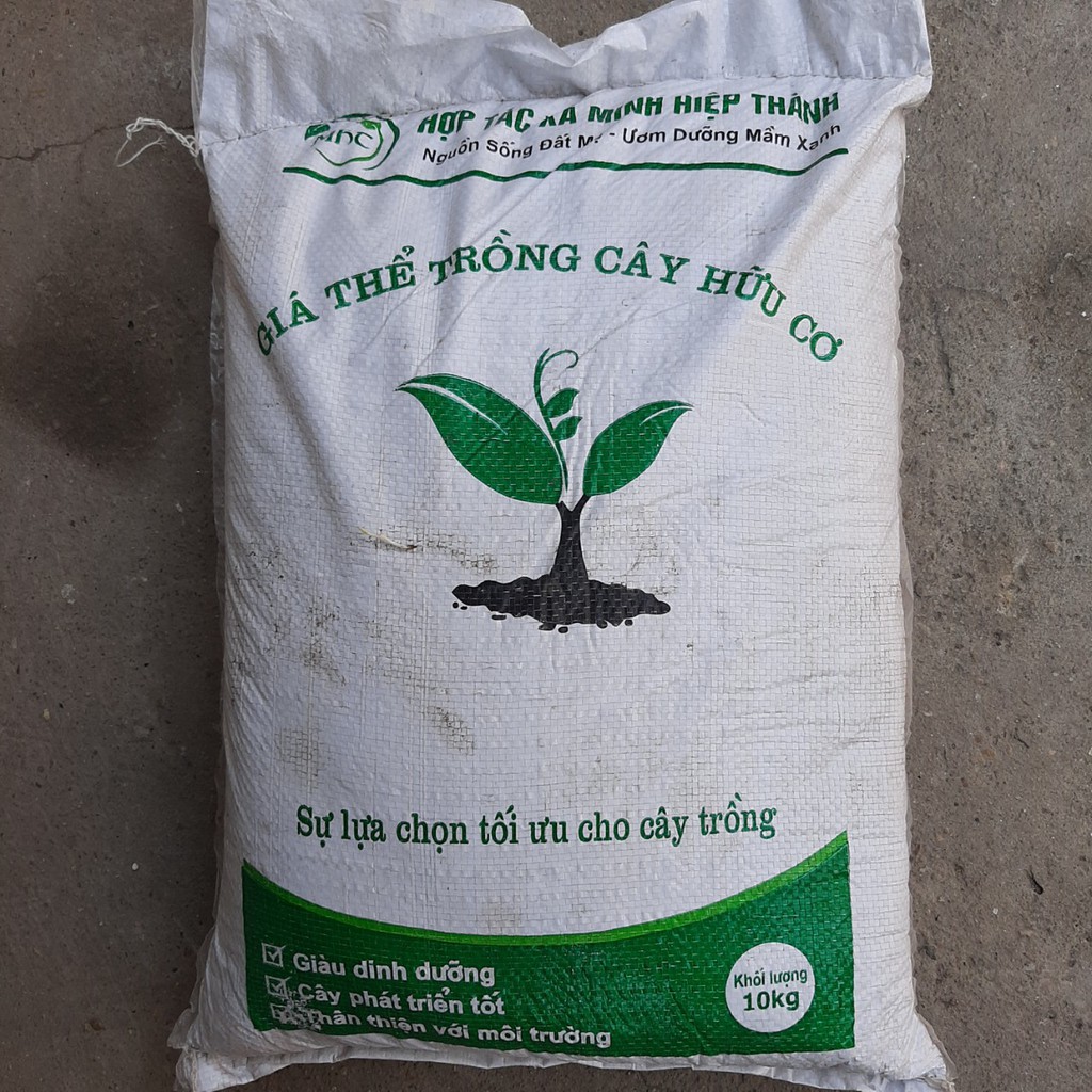 Đất trồng cây, trồng hoa hữu cơ, giá thể đất hữu cơ