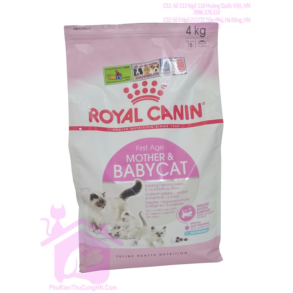 Royal Canin BabyCat 34 4kg Thức ăn mèo con 1- 4 tháng