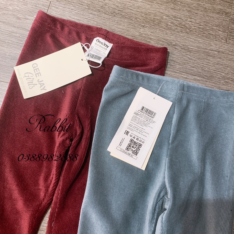 Quần nhung Geejay