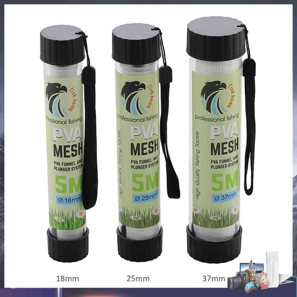Túi Lưới PVA 5m Đựng Mồi Câu Cá Hòa Tan Trong Nước