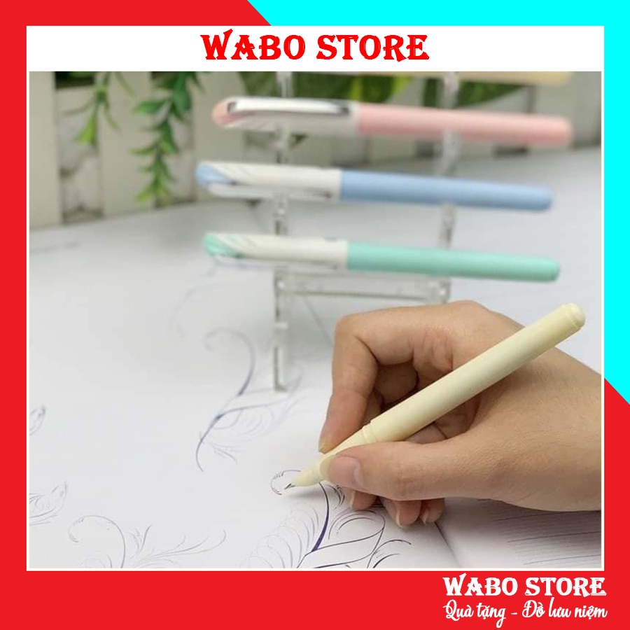 BÚT MÁY THẦY ÁNH SH058 CAO CẤP NGÒI LÁ TRE VIẾT CHỮ ĐẸP THANH ĐẬM SIÊU NHẸ