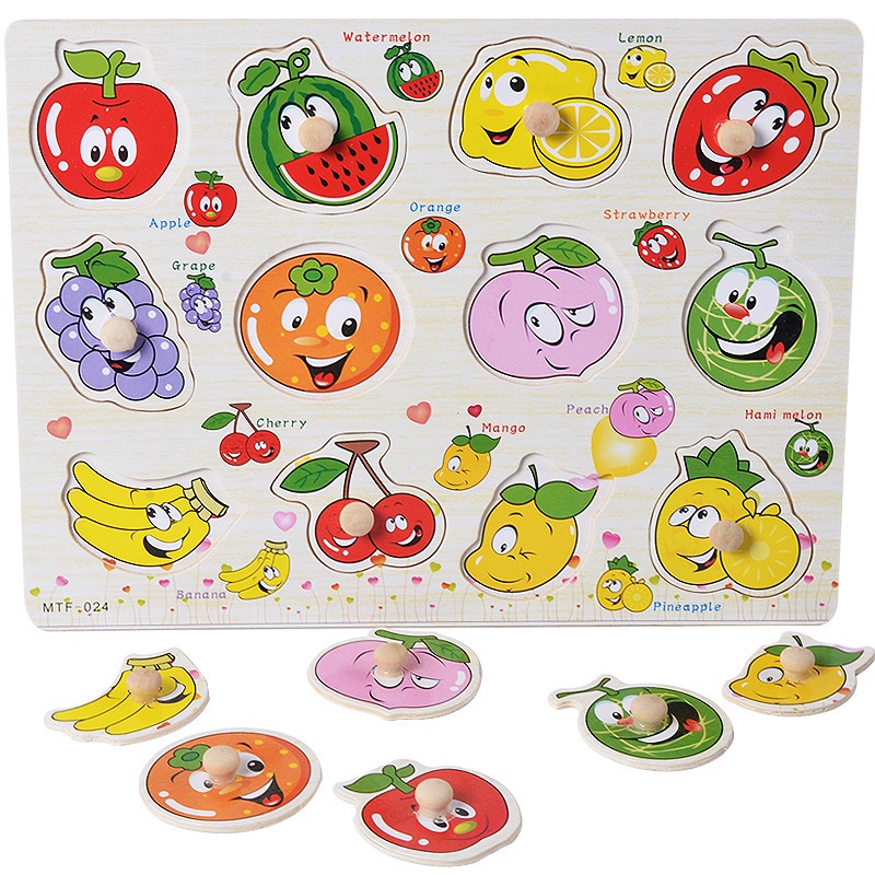 Bảng Ghép Chữ Cái Tiếng Anh In Hoa Có Núm Gỗ Cầm Tay Cho Bé Bằng Gỗ Cao Cấp