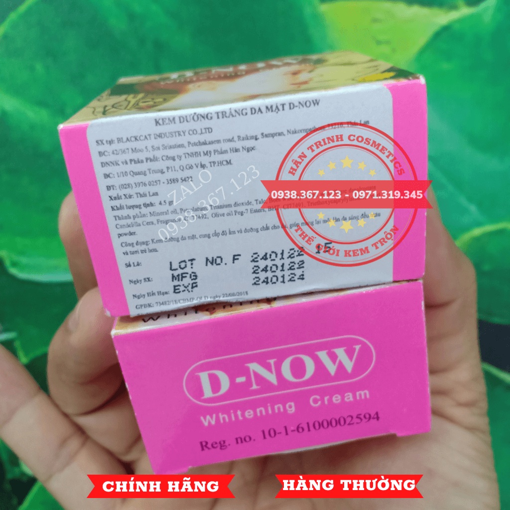 Kem Dnow Thái Lan Hàng Chính Hãng Hộp 4,5g - Mỹ Phẩm Hân Trinh