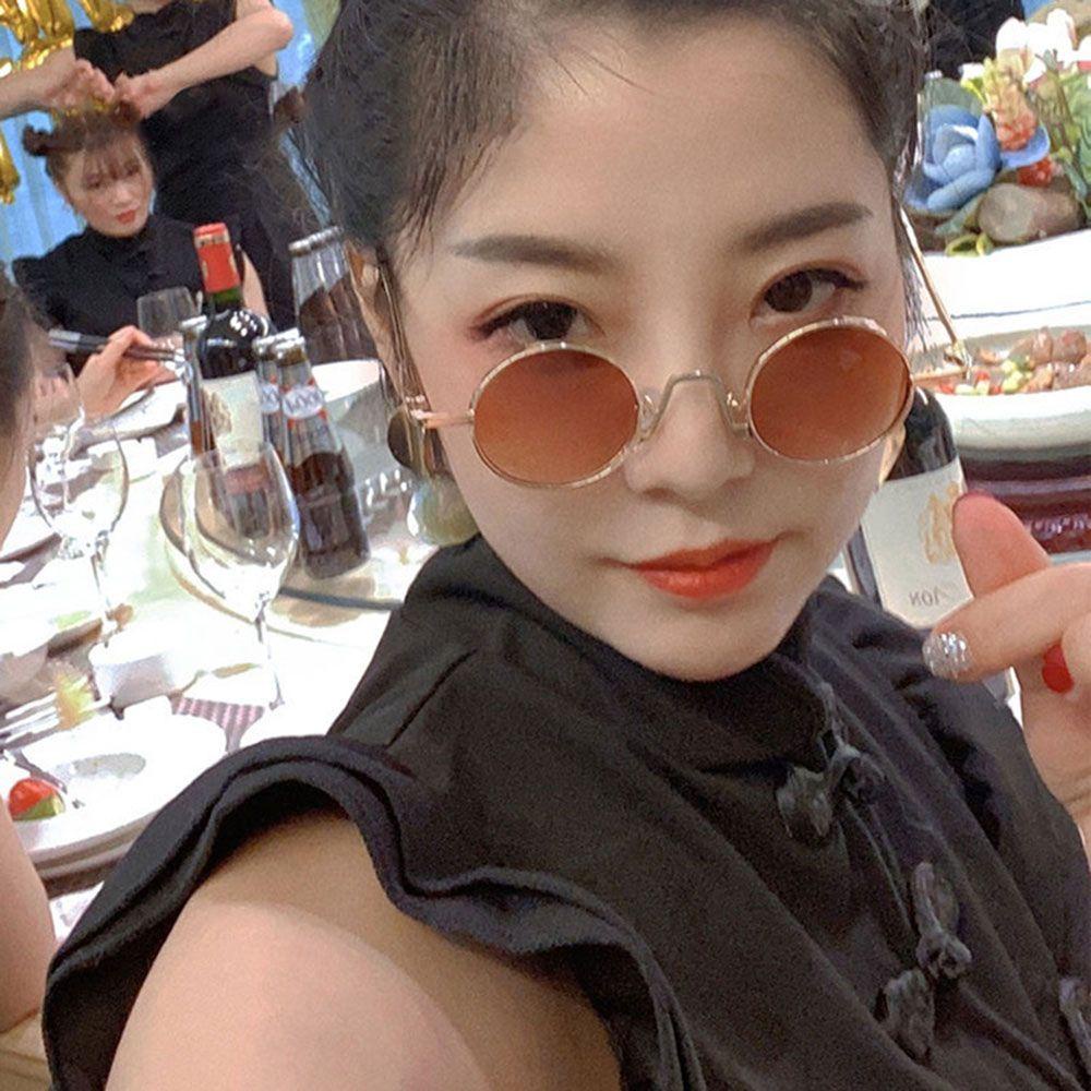 IVORY Kính Mát Gọng Tròn Thời Trang Hàn Quốc Cá Tính