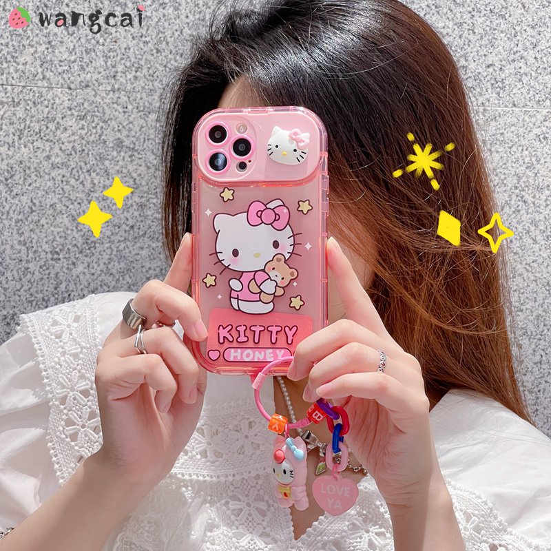 Ốp Điện Thoại Họa Tiết Hello Kitty Melody Kulomi Cinnamoroll Pachacco Cho iPhone 13 12 11 Pro Max