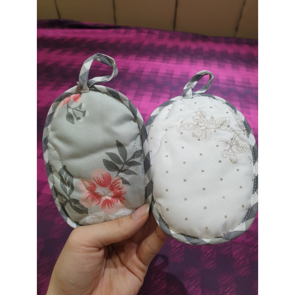 Đôi nhắc nồi/lót nồi vải cotton